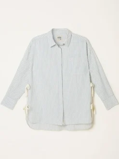 Fat Face FatFace Skyla Ivory Stripe Shirt^Women Blouses & Shirts