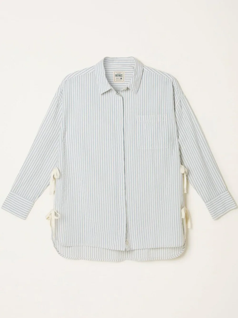 Fat Face FatFace Skyla Ivory Stripe Shirt^Women Blouses & Shirts