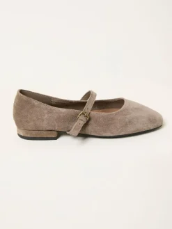 Fat Face FatFace Suede Mary Jane Flat^Women Flats