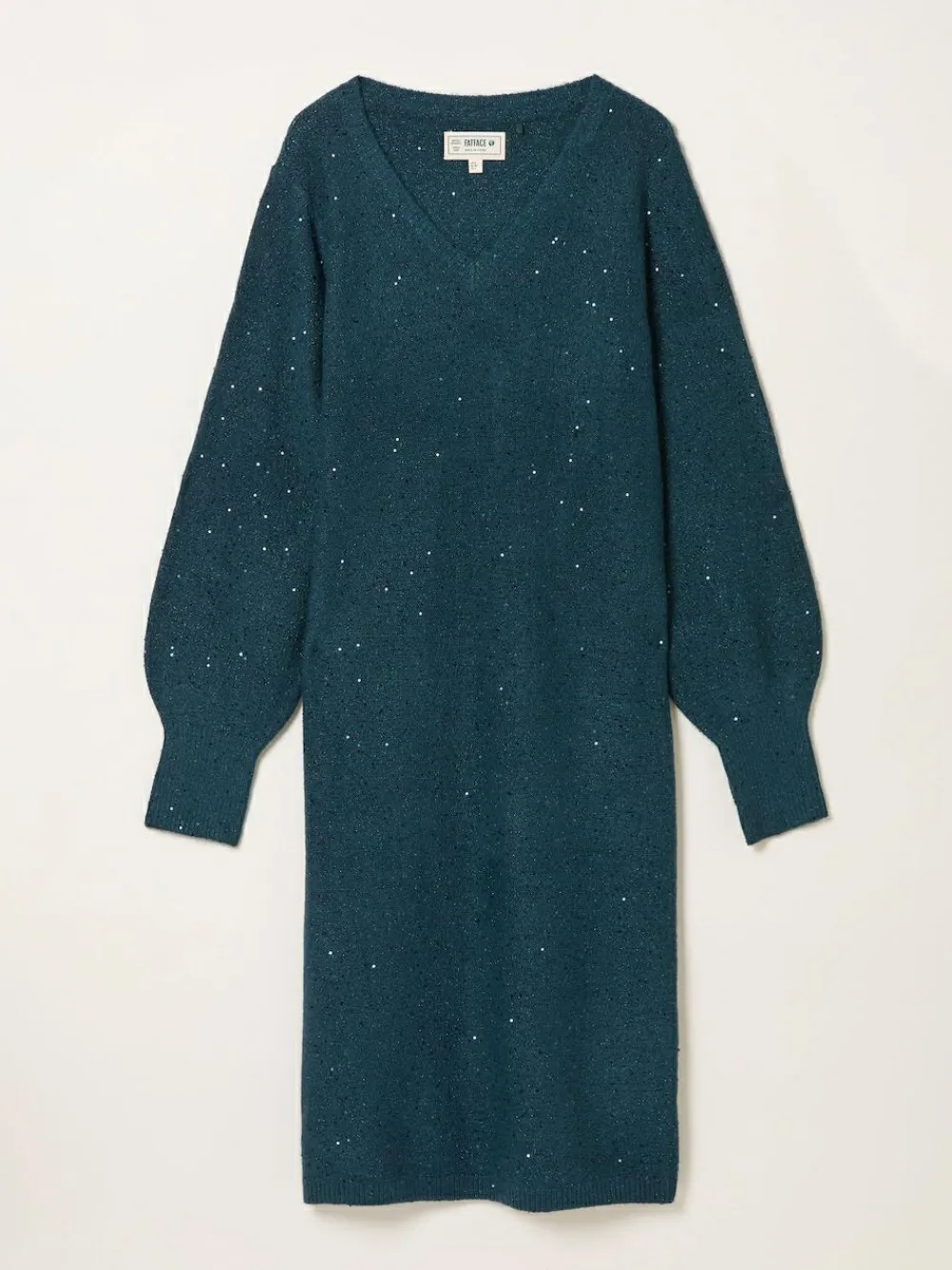 Fat Face FatFace Sparkle Knit Midi Dress^Women Midi Dresses|Knitwear