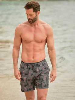 Sale Fat Face FatFace Trevose Swim Shorts Green Parrot