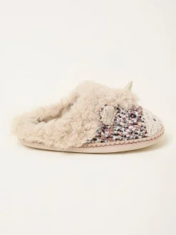 Fat Face FatFace Una Natural Unicorn Novelty Slipper^Women Slippers