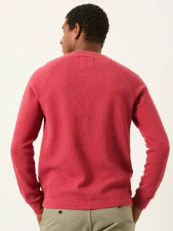 Fat Face FatFace Whistler Red Waffle Crew^ Nightwear|Sweatshirts & Hoodies