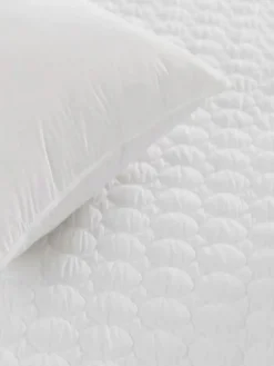 Sale FBC Luxury Quilted Waterproof White Mattress Protector