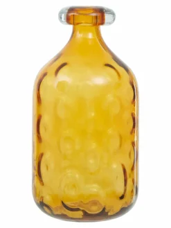 Fifty Five South Amber Huda Tall Glass Bottle Vase^ Vases