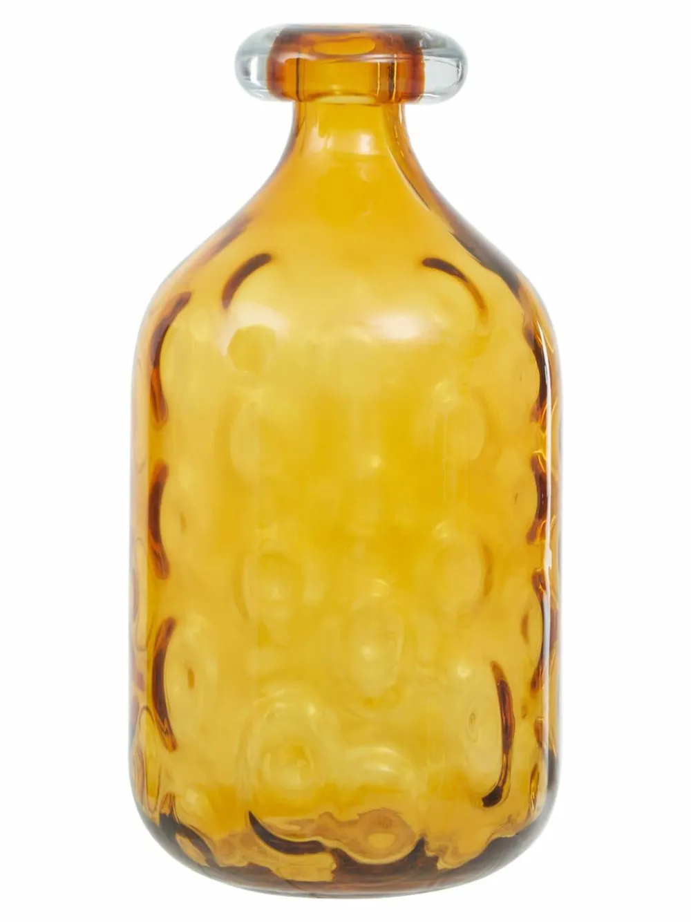 Fifty Five South Amber Huda Tall Glass Bottle Vase^ Vases