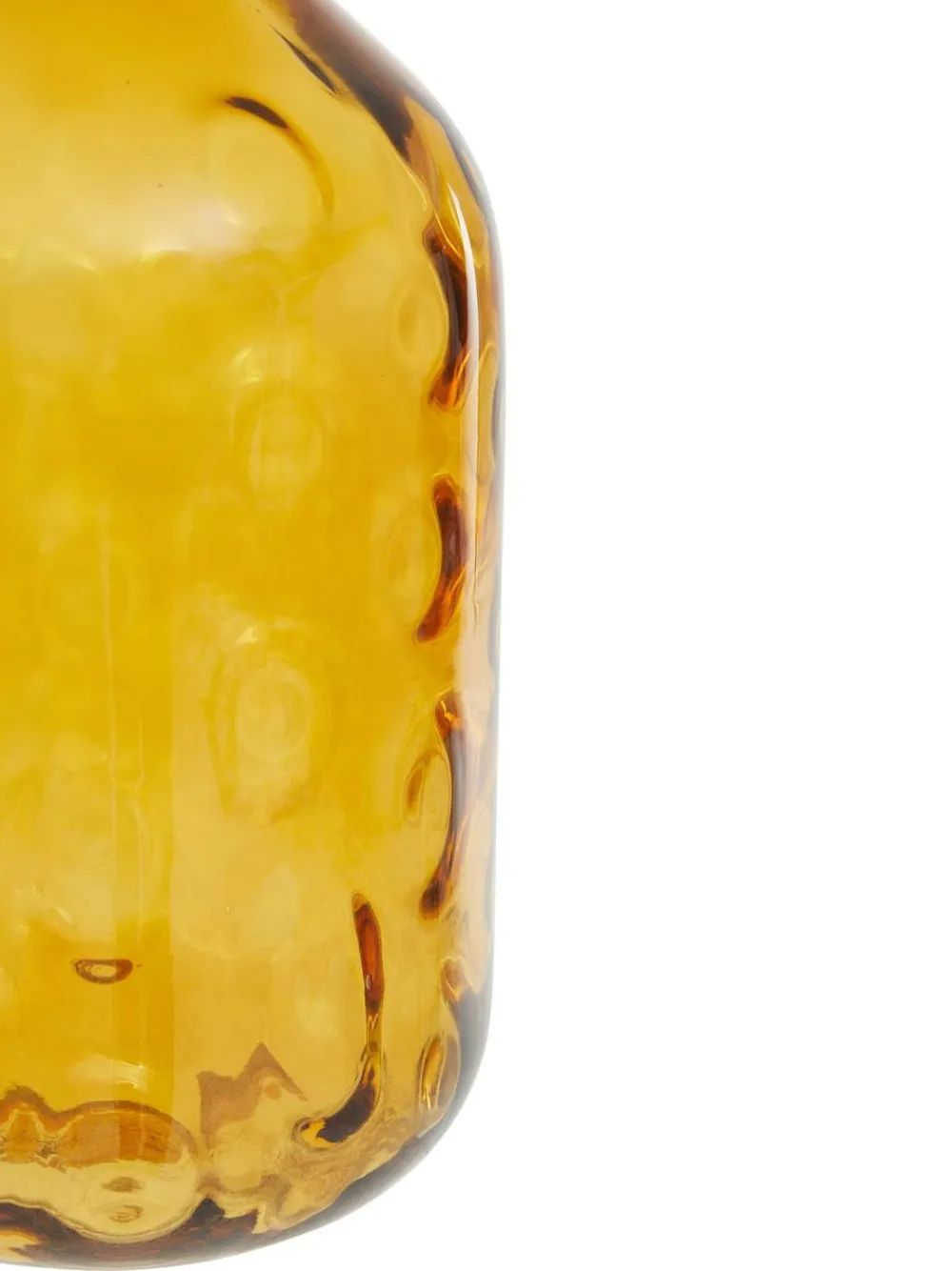 Fifty Five South Amber Huda Tall Glass Bottle Vase^ Vases