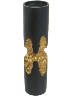 Clearance Fifty Five South Black Daito Aluminium Candle Holder