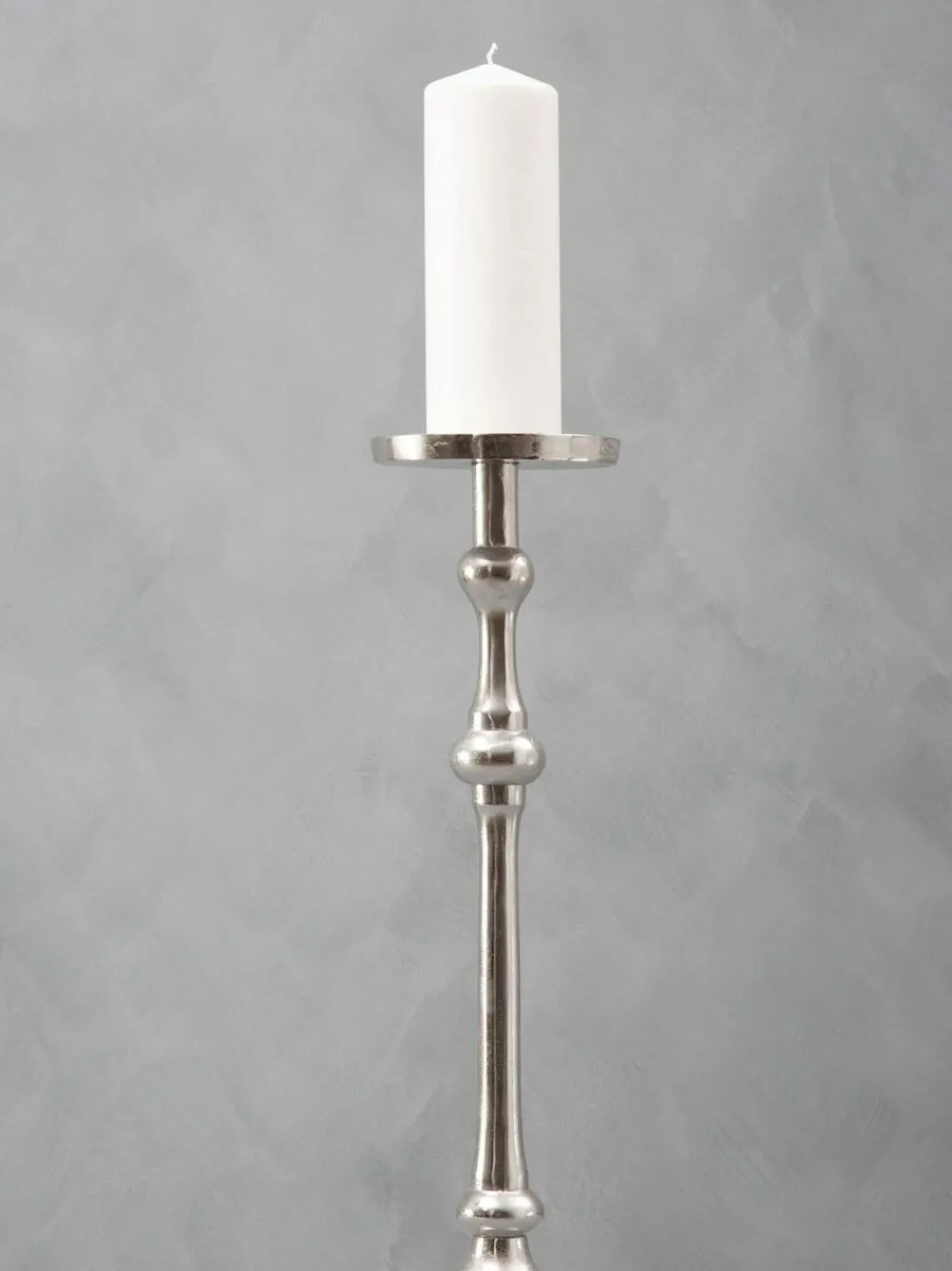 Clearance Fifty Five South Blue Large Pillar Candle Holder