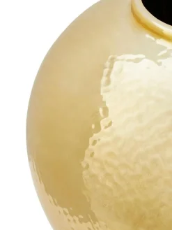 Fifty Five South Gold Large Ceramic Vase^ Vases