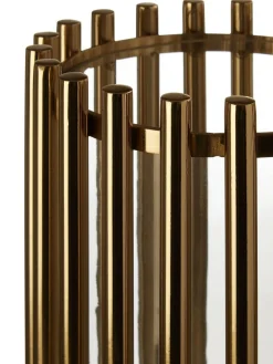 Fifty Five South Gold Martina Hurricane Steel/Glass Candle Holder^ Candle Holders & Lanterns