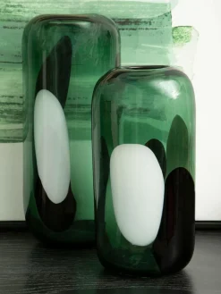 Fifty Five South Green Hania Vase^ Vases