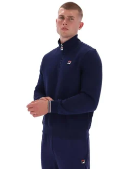 Fila RAMY 2 FBOX Quarter Zip With Tipping At Cuffs Sweatshirt^ Loungewear