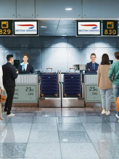 CABIN PRO Flight Knight Medium Blue Check In Hold Luggage Hardcase Travel Suitcases Set Of 2^Women Luggage