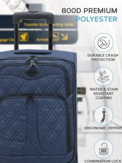 CABIN PRO Flight Knight Soft Case Carry On Suitcase Hand Luggage^Women Luggage