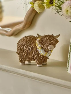Next Flower Garland Hamish The Highland Cow Small Ornament^ Ornaments