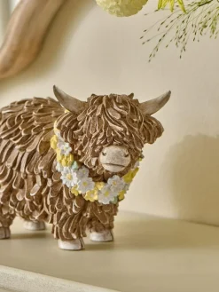 Next Flower Garland Hamish The Highland Cow Small Ornament^ Ornaments