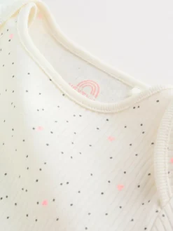 Sale Next Fluro Pink Baby Short Sleeve Bodysuits 5 Pack