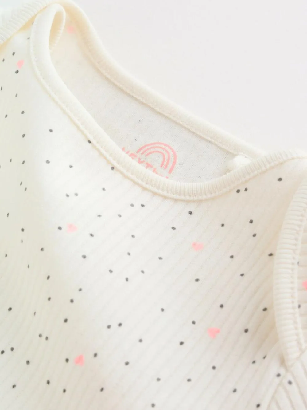 Sale Next Fluro Pink Baby Short Sleeve Bodysuits 5 Pack