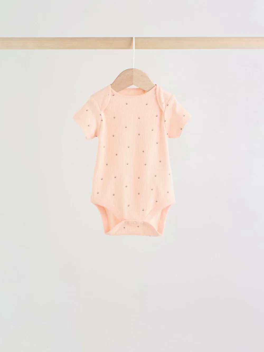 Sale Next Fluro Pink Baby Short Sleeve Bodysuits 5 Pack