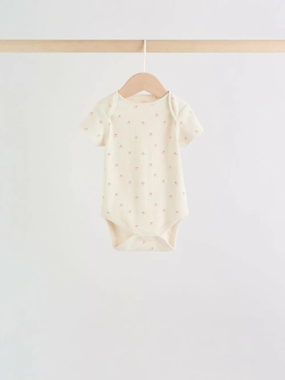 Sale Next Fluro Pink Baby Short Sleeve Bodysuits 5 Pack