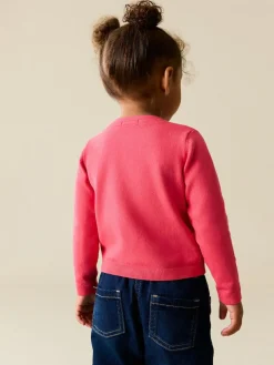 Outlet Next Cardigan (3mths-10yrs) Fluro Pink