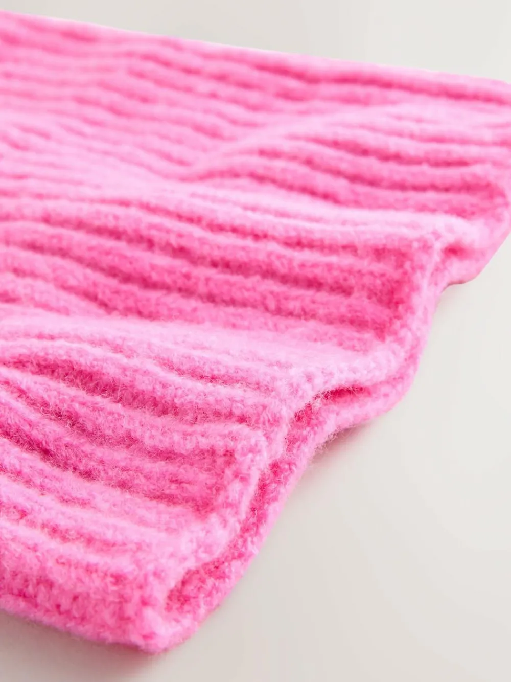 Next Fluro Pink Chunky Rib Snood (1-16yrs)^ Hats, Gloves & Scarves