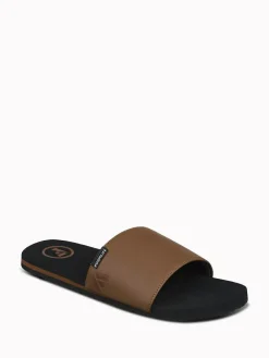 Foamlife Black Mens Seales Sliders^ Slippers|Slippers