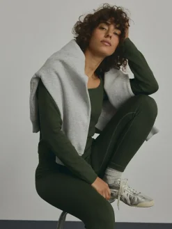 Clearance Next Forest Green Ribbed Seamless High Waist Leggings