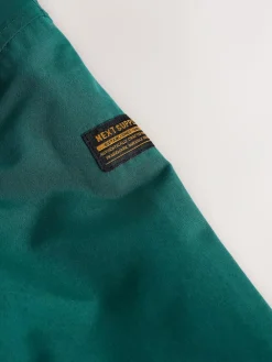 Best Next Forest Green Waterproof Borg Lined Parka Coat (3mths-7yrs)