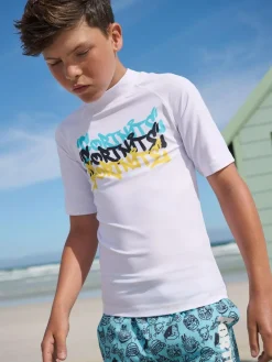 Next Fortnite Rash Vest (3-16yrs)^BOY Swimwear