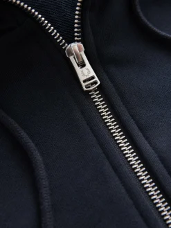 Fred Perry Navy Zip Up Hoodie^ Loungewear