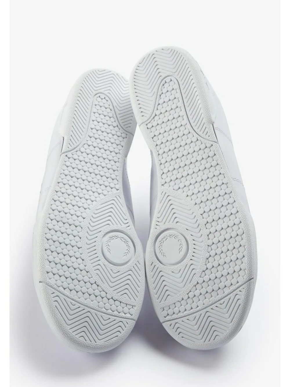 Outlet Fred Perry White B722 Leather Trainers