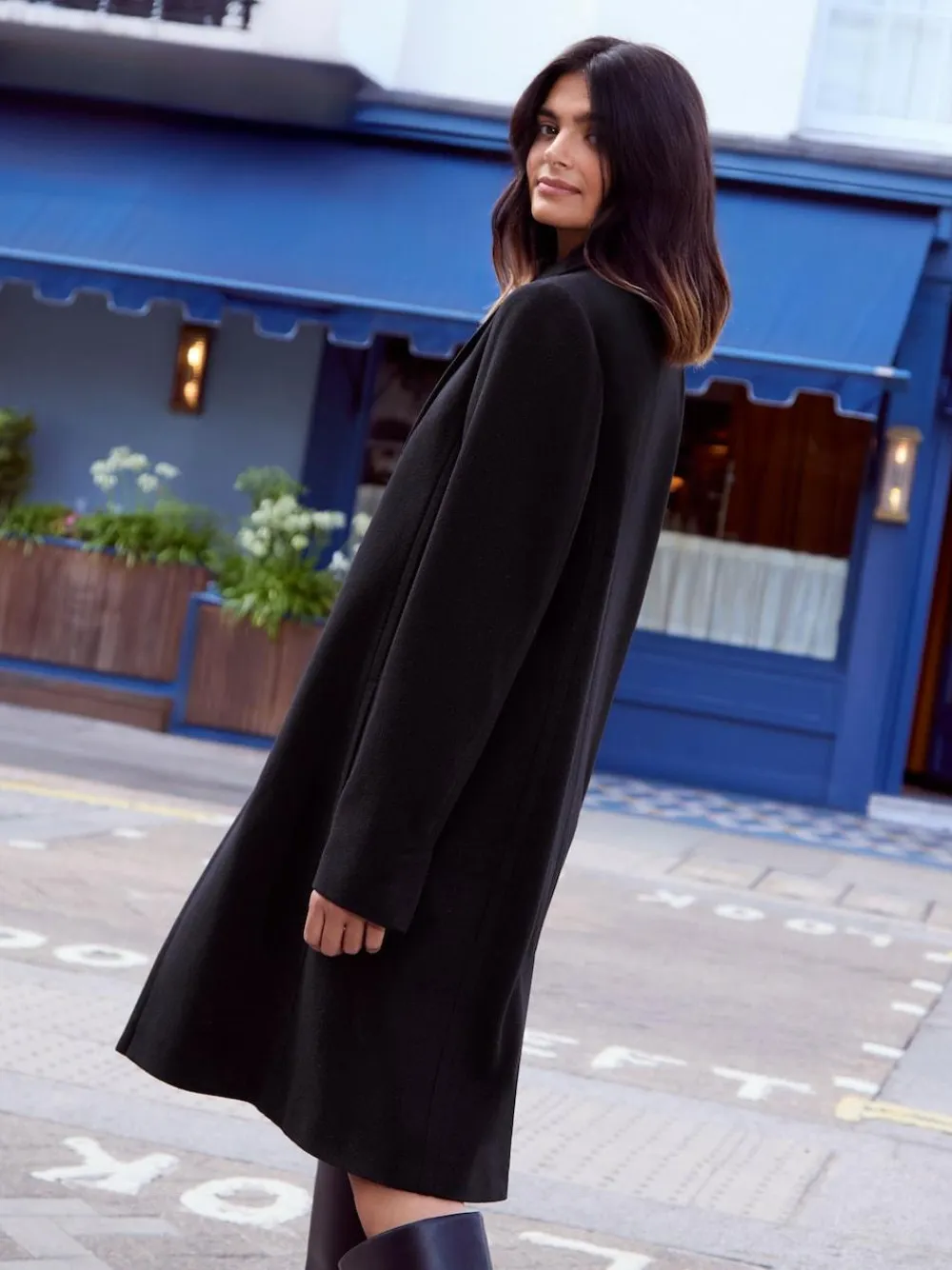 Friends Like These Tailored Mid Length Single Button Coat^Women Coats & Jackets|Coats & Jackets