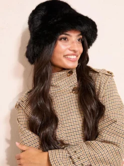 Friends Like These Faux Fur Bucket Hat^Women Hats|Hats, Gloves & Scarves
