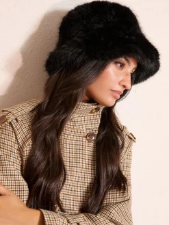 Friends Like These Faux Fur Bucket Hat^Women Hats|Hats, Gloves & Scarves
