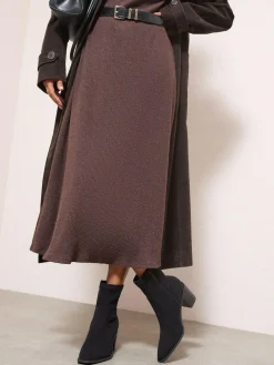 Friends Like These Faux Suede Mid Heel Western Style Smart Sock Ankle Boots^Women Boots & Wellies|Boots