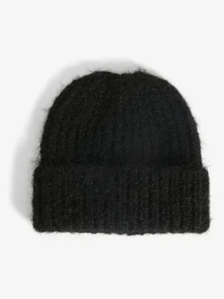 Best Friends Like These Cosy Knitted Beanie Hat Black