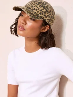 Friends Like These Leopard Print Baseball Cap^Women Hats|Hats, Gloves & Scarves