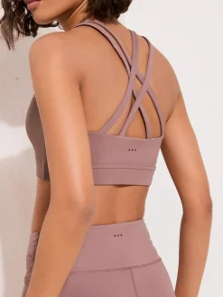 Friends Like These Pink Studio Strappy Back Sports Bra^Women Bras|Sportswear