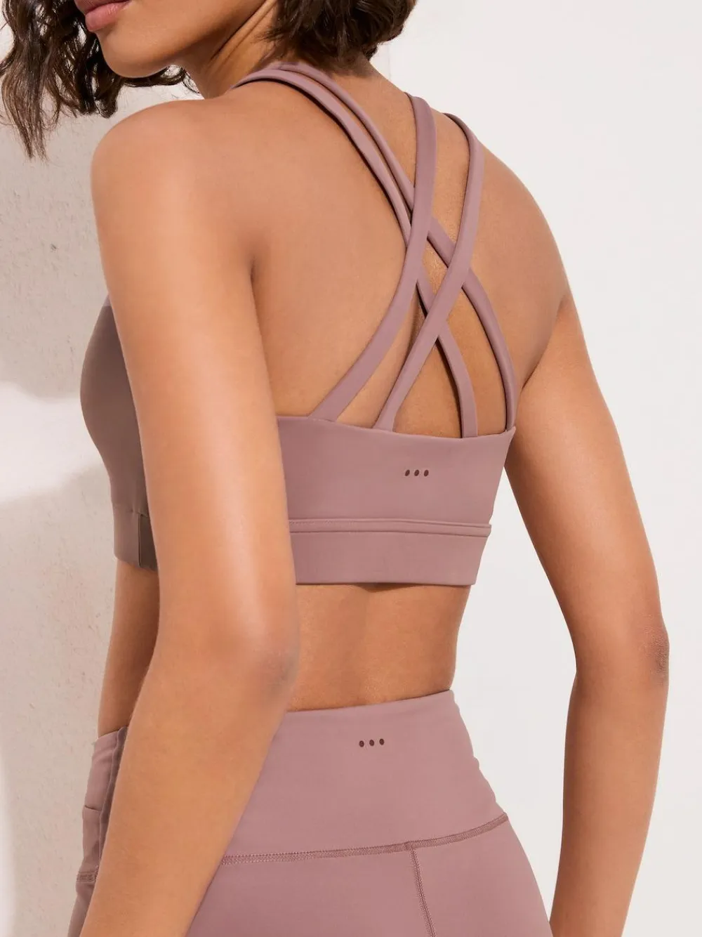 Friends Like These Pink Studio Strappy Back Sports Bra^Women Bras|Sportswear