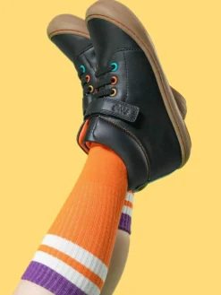 Frugi Cape Stretch Lace Black Boots^BOY Boots & Wellies|Boots