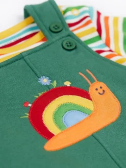 Frugi Coverack Dungarees Outfit^BOY Rompers & Overalls|Dungarees