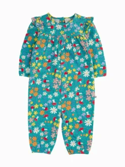 Discount Frugi Green Wren Playsuit