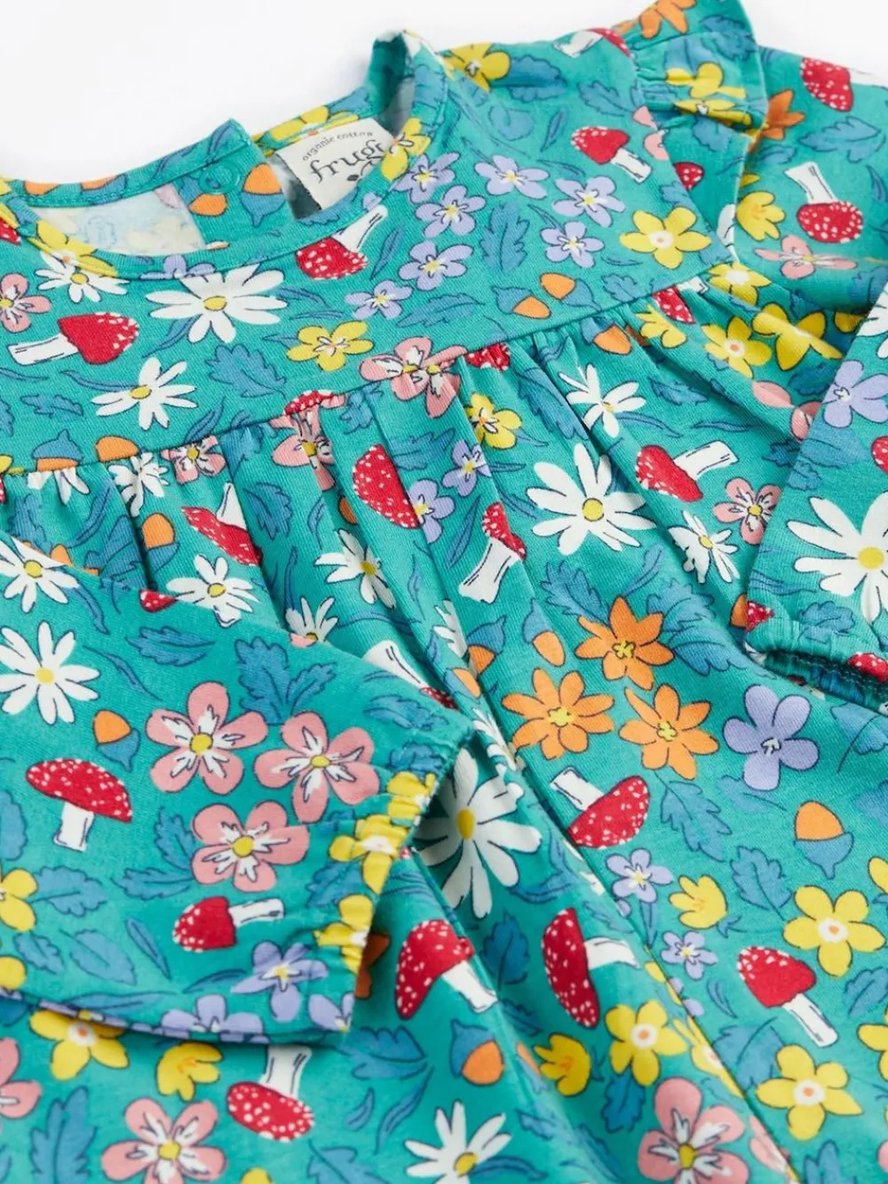 Discount Frugi Green Wren Playsuit