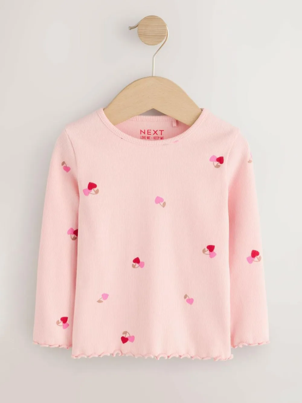 Discount Next Fruit Long Sleeve Rib Tops 5 Pack (3mths-7yrs)