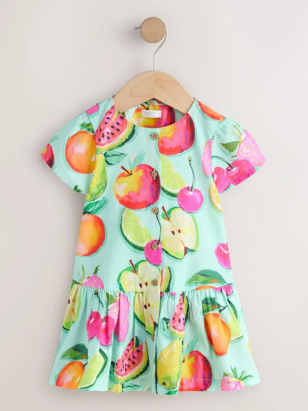 Next Short Sleeve Cotton Dress (3mths-8yrs)^ Dresses