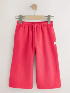 Next Fuchsia Pink Wide Leg Sweat Joggers (3mths-7yrs)