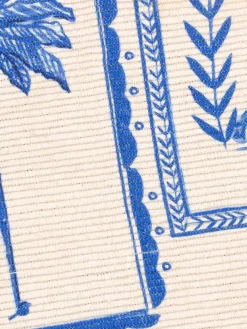 Furn Blue Frieze Abstract Outdoor/Indoor Washable Rug^ Rugs & Runners