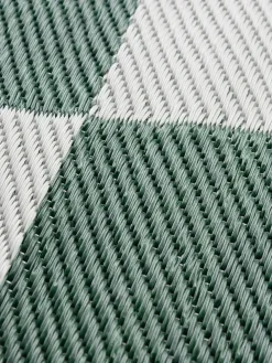 Furn Green Checkerboard Outdoor Rug^ Rugs & Runners